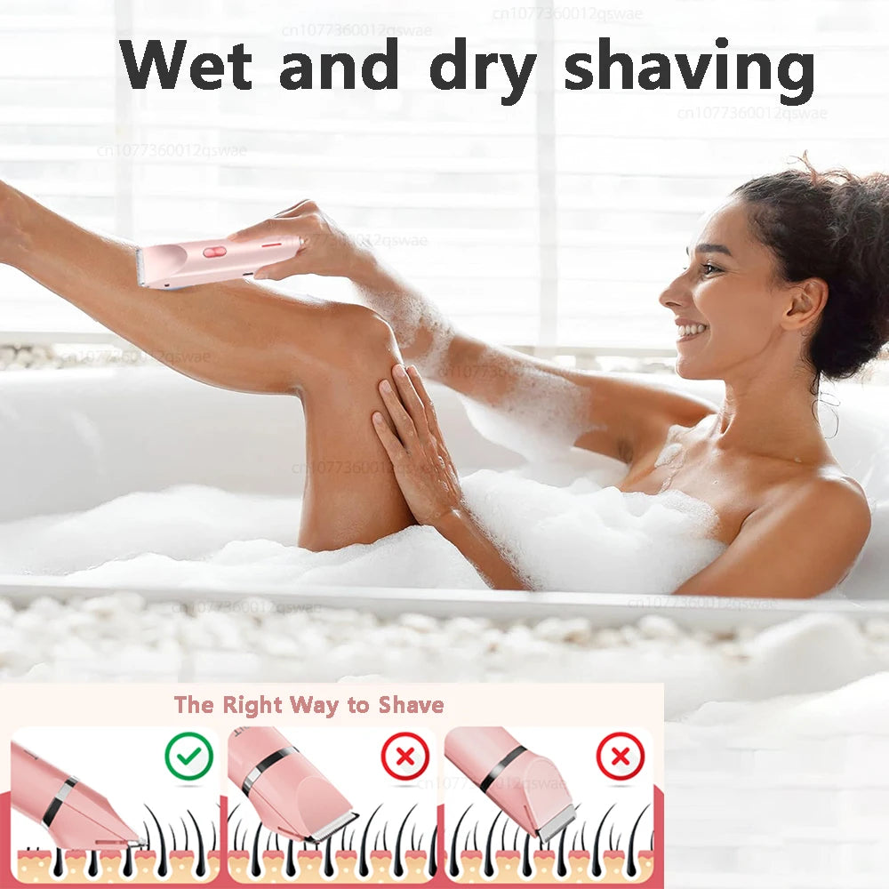 SilkeaShave™ – 2-in-1 Women’s Body Shaver